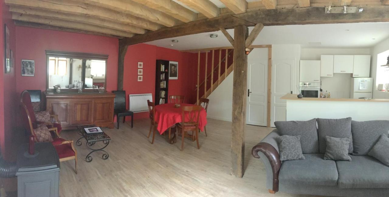 Les chaumières du Chêne Hotel Pouillé Exterior foto